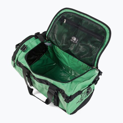Torba podróżna The North Face Base Camp Duffel M 71 l deep grassgreen/black