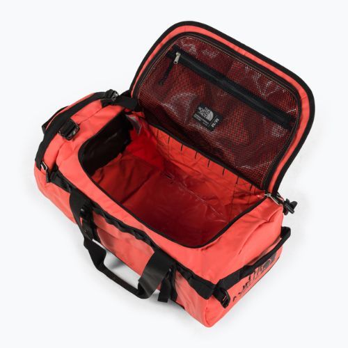 Torba podróżna The North Face Base Camp Duffel M 71 l retro orange/black