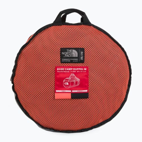 Torba podróżna The North Face Base Camp Duffel S 50 l retro orange/black
