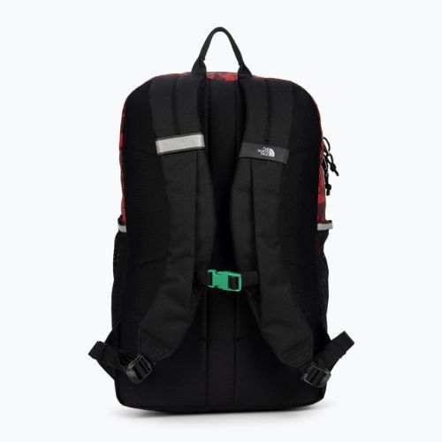 Plecak miejski dziecięcy The North Face Court Jester 24,5 l red brand proud print/black