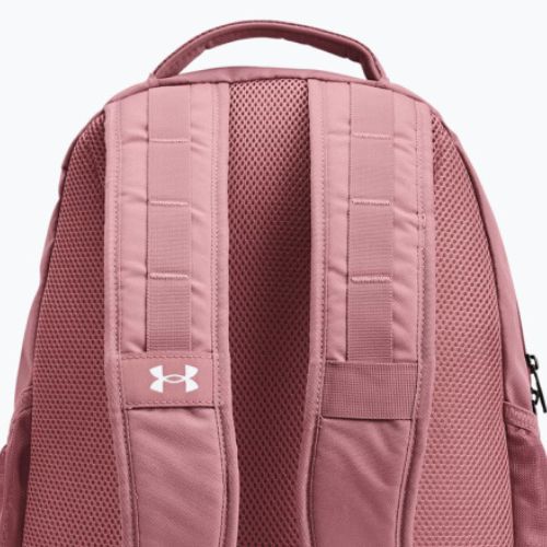 Plecak miejski Under Armour Hustle 5.0 29 l pink elixir/pink elixir/metallic gold