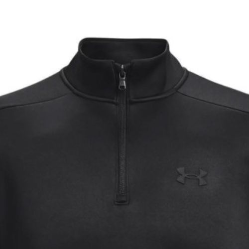 Bluza męska Under Armour Armour Fleece 1/4 Zip black/black