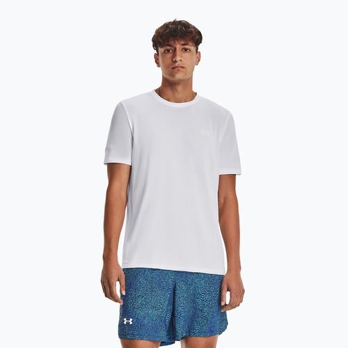 Koszulka do biegania męska Under Armour Seamless Stride white/reflective