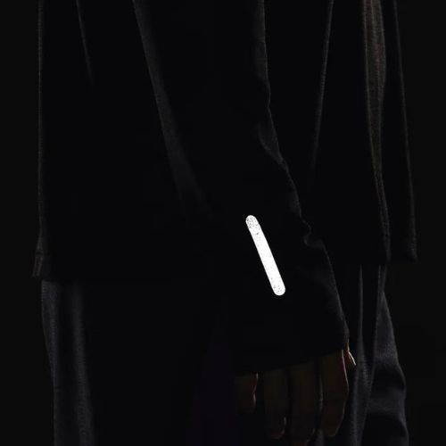 Longsleeve do biegania męski Under Armour Seamless Stride black/reflective