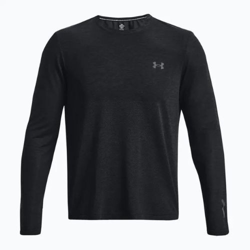 Longsleeve do biegania męski Under Armour Seamless Stride black/reflective