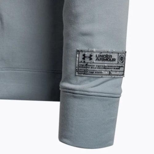 Bluza Under Armour Summit Knit Hoodie harbor blue/black