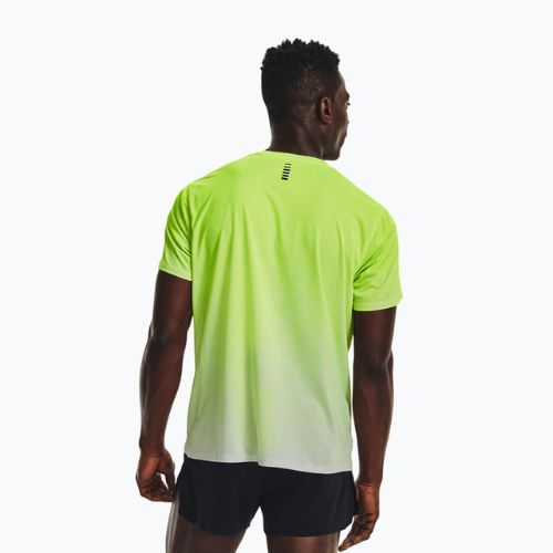 Koszulka do biegania męska Under Armour Pro Elite lime surge/halo gray/black
