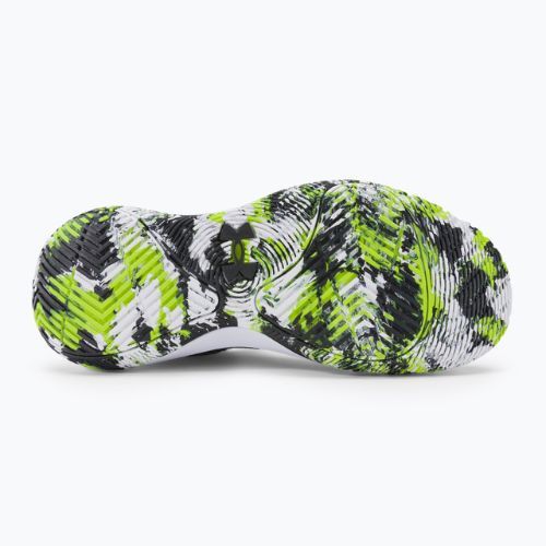 Buty do koszykówki męskie Under Armour Jet '21 black/white/lime surge