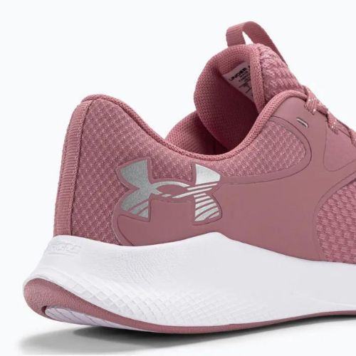 Buty treningowe damskie Under Armour W Charged Aurora 2 pink elixir/pink elixir/metallic silver