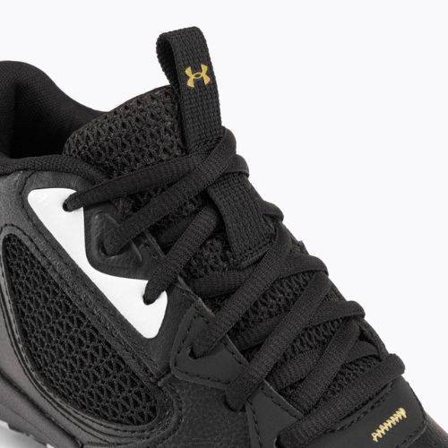 Buty do koszykówki dziecięce Under Armour GS Lockdown 6 black/black/metallic gold