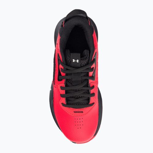 Buty do koszykówki dziecięce Under Armour GS Lockdown 6 red/black/white