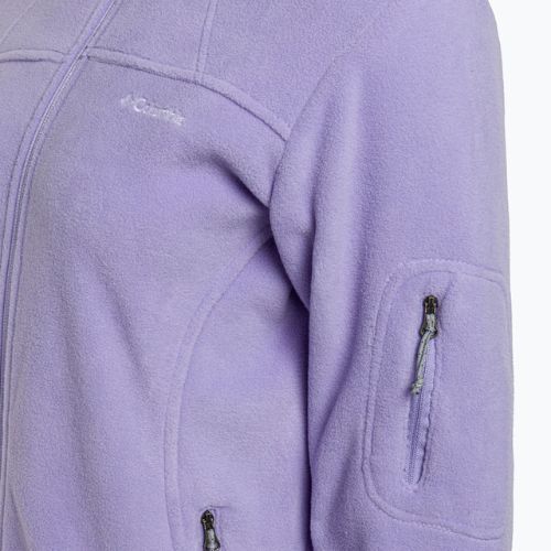 Bluza polarowa damska Columbia Fast Trek II frosted purple