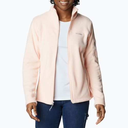 Bluza polarowa damska Columbia Fast Trek II peach blossom