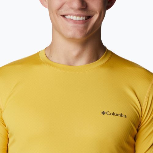Koszulka trekkingowa męska Columbia Zero Rules golden nugget