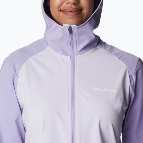 Kurtka softshell damska Columbia Heather Canyon Softshell purple tint/frosted purple