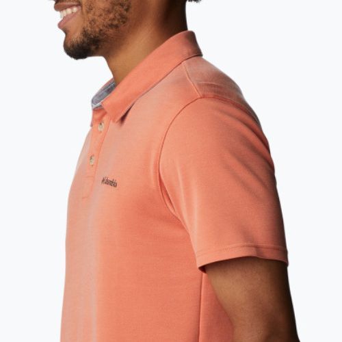 Koszulka męska Columbia Nelson Point Polo desert orange