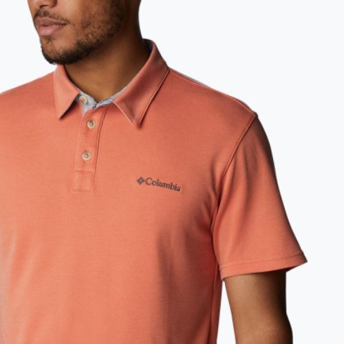 Koszulka męska Columbia Nelson Point Polo desert orange