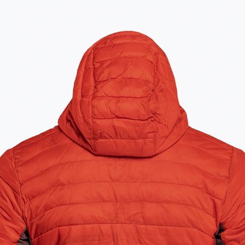 Kurtka hybrydowa męska Columbia Powder Pass Hooded spicy/light raisin