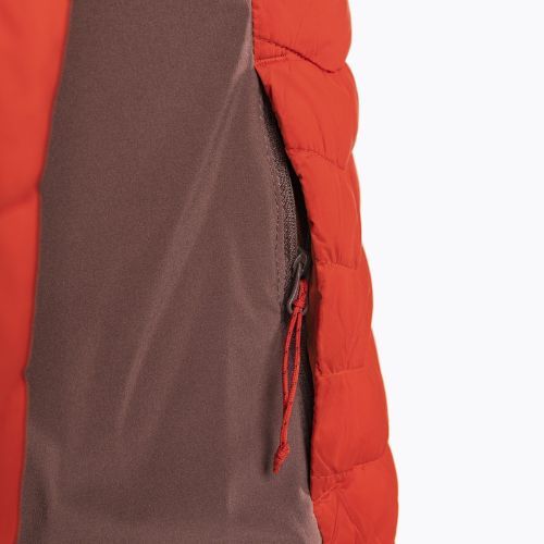 Kurtka hybrydowa męska Columbia Powder Pass Hooded spicy/light raisin