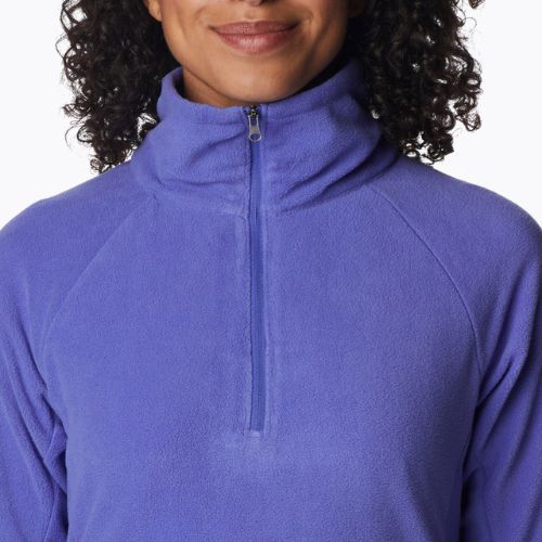 Bluza polarowa damska Columbia Glacial IV 1/2 Zip purple lotus