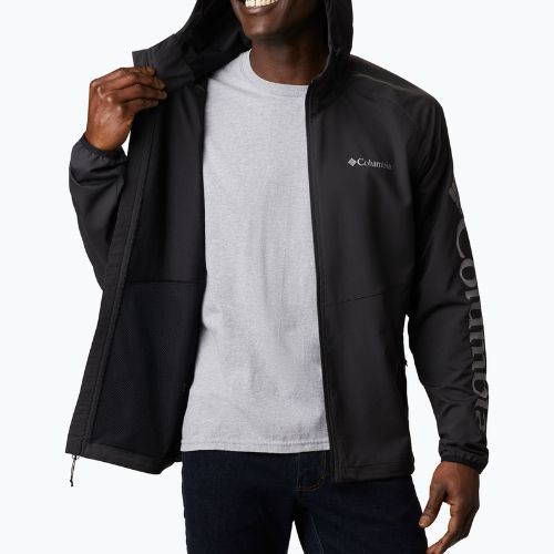 Kurtka softshell męska Columbia Panther Creek black
