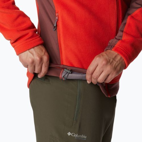 Bluza trekkingowa męska Columbia Titan Pass 2.0 II spicy/light raisin
