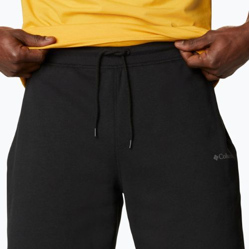 Spodenki trekkingowe męskie Columbia Logo Fleece black