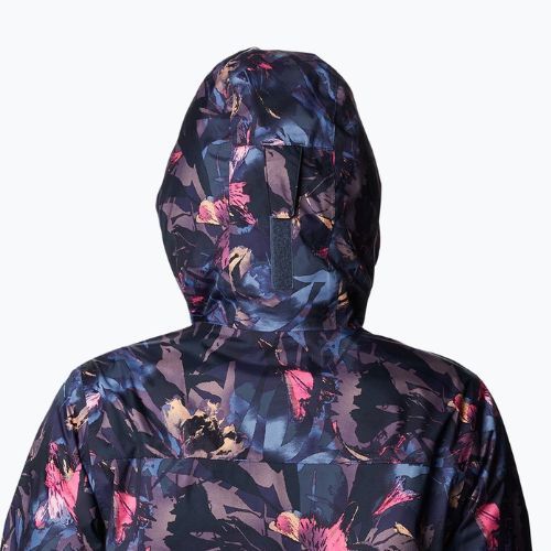 Kurtka przeciwdeszczowa damska Columbia Inner Limits II nocturnal floriculture print