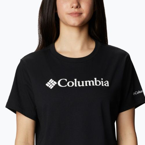 Koszulka trekkingowa damska Columbia North Cascades Cropped black