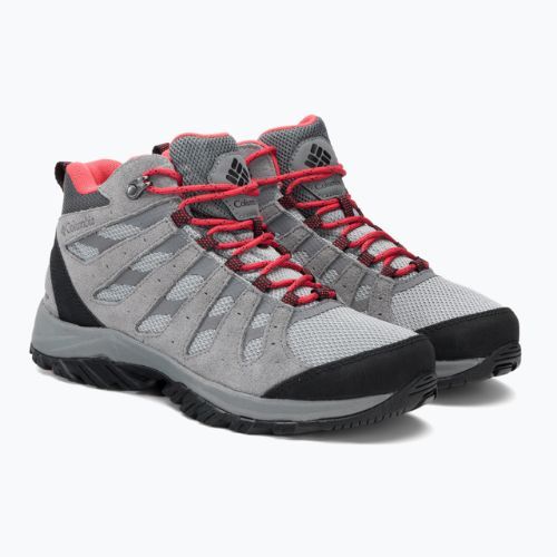 Buty trekkingowe damskie Columbia Redmond III Mid Wp steam/red coral