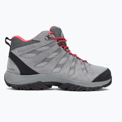 Buty trekkingowe damskie Columbia Redmond III Mid Wp steam/red coral