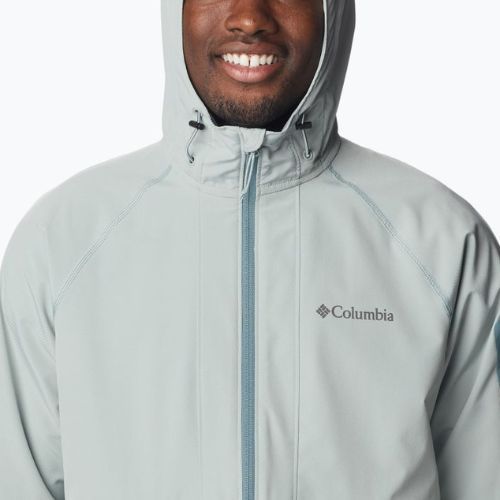 Kurtka softshell męska Columbia Tall Heights Hooded Softshell niagara