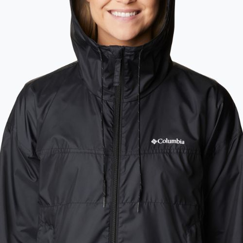 Kurtka przeciwwiatrowa damska Columbia Flash Challenger Novelty black