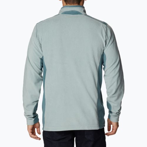 Bluza polarowa męska Columbia Klamath Range Full Zip niagara/metal