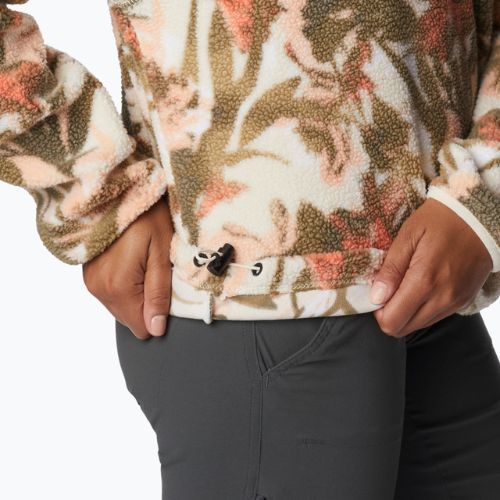 Bluza damska Columbia Helvetia Cropped 1/2 chalk/floriculture