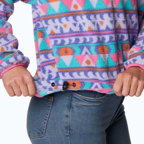 Bluza damska Columbia Helvetia Cropped 1/2 purple lotus/camp blanket
