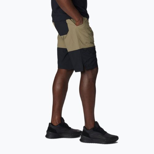 Spodenki trekkingowe męskie Columbia Summerdry Belted stone green/black