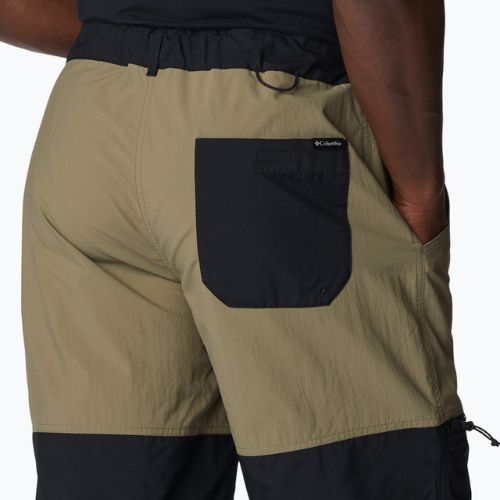 Spodenki trekkingowe męskie Columbia Summerdry Belted stone green/black