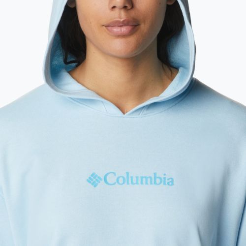 Bluza damska Columbia Logo III French Terry spring blue