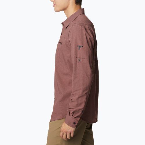 Koszula męska Columbia Titan Pass 2.0 Irco light raisin