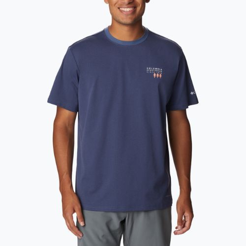 Koszulka trekkingowa męska Columbia Legend Trail dark mountain/csc washed pines graphic
