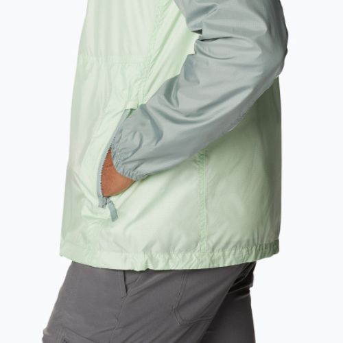 Kurtka przeciwwiatrowa męska Columbia Trail Traveler ice green/niagara