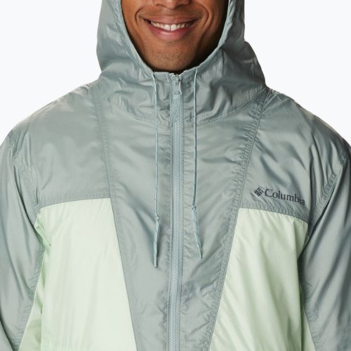 Kurtka przeciwwiatrowa męska Columbia Trail Traveler ice green/niagara