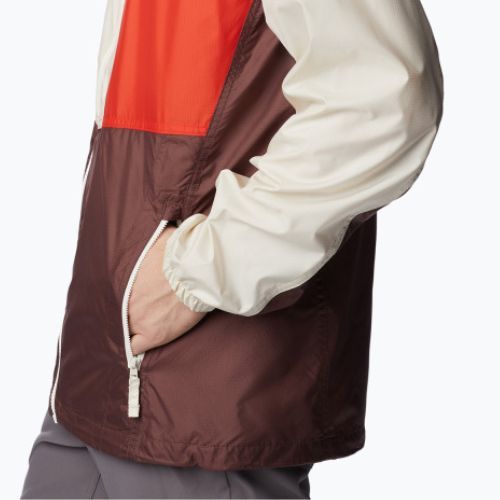 Kurtka przeciwwiatrowa męska Columbia Trail Traveler light raisin/spicy/chalk