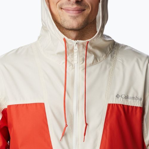 Kurtka przeciwwiatrowa męska Columbia Trail Traveler light raisin/spicy/chalk