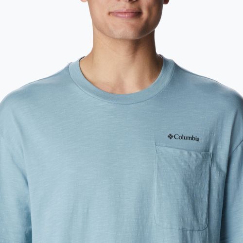 Koszulka trekkingowa męska Columbia Break It Down stone blue