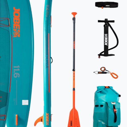Zestaw deska SUP pompowana JOBE Duna 11'6" teal