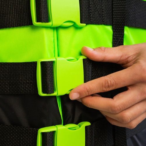 Kamizelka asekuracyjna JOBE 4 Buckle Life Vest lime