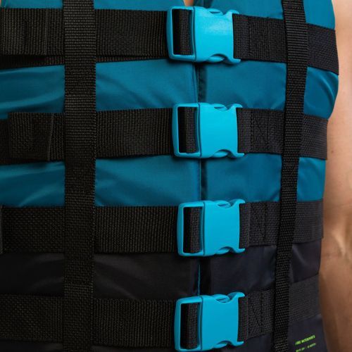 Kamizelka asekuracyjna JOBE 4 Buckle Life Vest teal