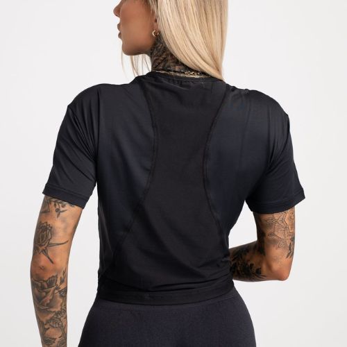 Koszulka treningowa damska Gym Glamour Sport black